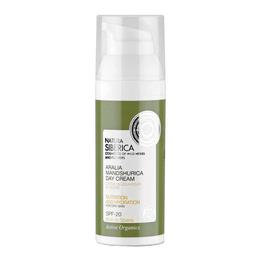 Crema de Zi Nutritiva pentru Ten Uscat cu SPF 20 Aralia Mandshurica Natura Siberica, 50ml la cel mai bun pret