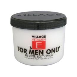 Crema de corp cu Vitamina E For Men Only, Village Cosmetics, 500 ml la cel mai bun pret