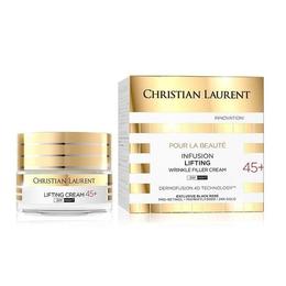 Crema de fata Prin Infuzie, Christian Laurent, 45+, Extract de Trandafiri Negri, PRO-RETINOL & 24K GOLD, 50 ml la cel mai bun pret