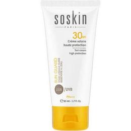 Crema emolienta solara Soskin Sun Cream high protection SPF 30+ 50ml la cel mai bun pret