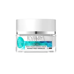 Crema hidratanta pentru zi si noapte, Eveline Cosmetics Hyaluron Clinic 30+,50ml la cel mai bun pret