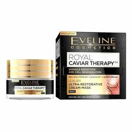 Crema-masca de noapte Eveline Cosmetics Royal Caviar Therapy 50ml la cel mai bun pret