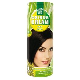 Crema nuantatoare, 3, Colour Cream Dark Brown, Hennaplus, 60 ml la cel mai bun pret