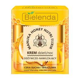 Crema Nutritiva Si Hidratanta Pentru Ten Uscat Si Sensibil Zi/noapte Bielenda Manuka Honey Nutri Elixir 50ml la cel mai bun pret