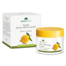 Crema pentru Albirea Tenului cu Lamaie si Papadie Cosmetic Plant, 50ml la cel mai bun pret