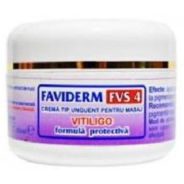 Crema pentru Masaj Faviderm FVS 4 Vitiligo Favisan, 50ml la cel mai bun pret