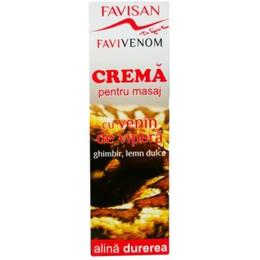 Crema pentru Masaj cu Venin de Vipera Favivenom Favisan, 50ml la cel mai bun pret