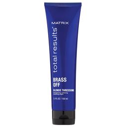 Crema pentru Par Blond – Matrix Total Results Brass Off Blonde Threesome Cream, 150ml la cel mai bun pret