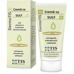 DermoTis Crema cu Sulf Tis Farmaceutic, 50 ml la cel mai bun pret