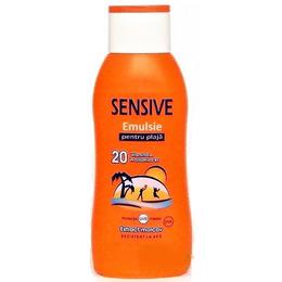 Emulsie Plaja SPF 20 Extract de Morcov Sensive, 250 ml la cel mai bun pret