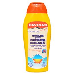 Emulsie pentru Protectie Solara FPS 40 Favisol Favisan, 250ml la cel mai bun pret