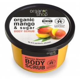 Exfoliant Corporal cu Zahar si Extract de Mango Kenyan Mango Organic Shop, 250ml la cel mai bun pret