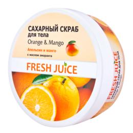 Exfoliant de Corp Portocala si Mango Fresh Juice, 225ml la cel mai bun pret