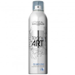 Fixativ Antistatic cu Fixare Forte – L'Oreal Professionnel Tecni Art Fix Anti-Frizz Hairspray 250 ml la cel mai bun pret