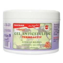 Gel Anticelulitic Termoactiv cu Ginkgo Biloba Favicelusal Favisan, 300ml la cel mai bun pret