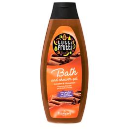 Gel de Baie si Dus Caramel si Scortisoara – Farmona Tutti Frutti Caramel & Cinnamon Bath and Shower Gel, 425ml la cel mai bun pret