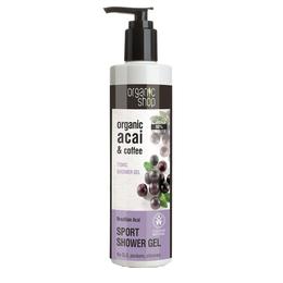 Gel de Dus Bio cu Acai berry si Cafea Brazilian Acai Organic Shop, 280ml la cel mai bun pret