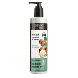 Gel de Dus Bio cu Macadamia si Avocado Kenyan Macadamia Organic Shop, 280ml la cel mai bun pret