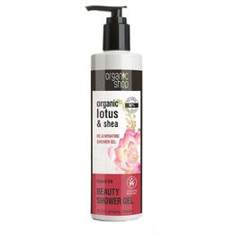 Gel de Dus Bio cu Unt de Shea si Lotus Superb Silk Organic Shop, 280ml la cel mai bun pret