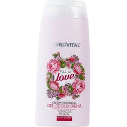 Gel de Dus Crema – Gerovital Cream Shower Gel – Full of Love, 250ml la cel mai bun pret