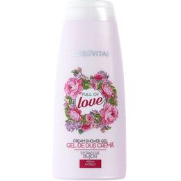 Gel de Dus Crema – Gerovital Cream Shower Gel – Full of Love, 400ml la cel mai bun pret