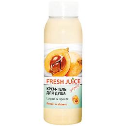 Gel de Dus Cremos cu Extracte de Caise si Mosmon Japonez Fresh Juice, 300ml la cel mai bun pret