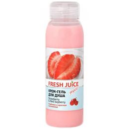 Gel de Dus Cremos cu Extracte de Capsuni si Myrica Rubra Fresh Juice, 300ml la cel mai bun pret