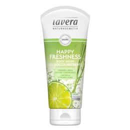 Gel de Dus Happy Freshness cu Lime si Citronella Lavera, 200ml la cel mai bun pret