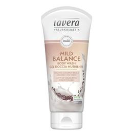 Gel de Dus Mild Balance cu Lapte de Cocos si Chia Lavera, 200ml la cel mai bun pret