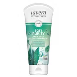 Gel de Dus Soft Purity cu Alge si Menta Lavera, 200ml la cel mai bun pret