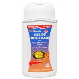 Gel de Dus si Baie cu Galbenele Favibeauty Favisan, 300ml la cel mai bun pret