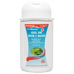 Gel de Dus si Baie cu Spirulina Favibeauty Favisan, 300ml la cel mai bun pret