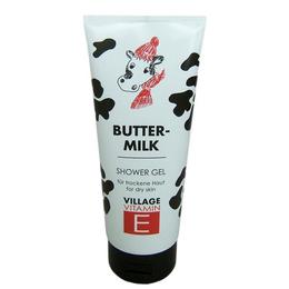 Gel de dus Buttermilk cu vitamina E, Village Cosmetics, 200 ml la cel mai bun pret