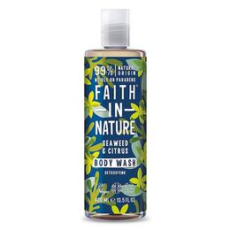 Gel de dus – spuma de baie cu alge marine si citrice Faith in Nature 400 ml la cel mai bun pret