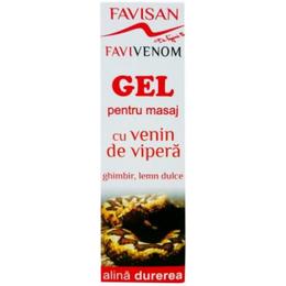 Gel pentru Masaj cu Venin de Vipera Favivenom Favisan, 50ml la cel mai bun pret