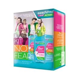 Kit Tratament Cosmetic – Gerovital Stop Acnee Kit No Fear – Gel Spumant Purifiant, Crema Gel Sebum Control, Crema Ultra-Activa la cel mai bun pret