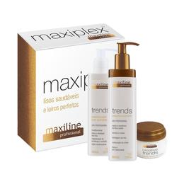 Kit pentru Ingrijirea Parului Procesat Chimic Maxiline Profissional Maxiplex – Emulsie Reparatoare 200ml, Tratament cu Keratina 200ml, Masca 100ml cu comanda online