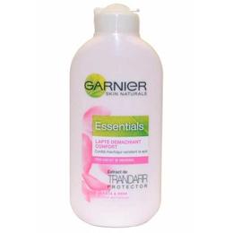 Lapte Demachiant Garnier Essentials, cu trandafir pentru ten uscat si sensibil, 200 ml la cel mai bun pret