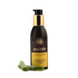 Lapte Demachiant cu Aloe Vera si Apa de Trandafir Soultree, 150ml la cel mai bun pret