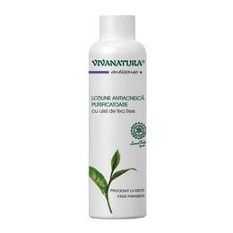 Lotiune Antiacneica Purificatoare cu Ulei Tea Tree Vivanatura, 150 ml la cel mai bun pret