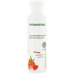 Lotiune Purificatoare pentru Ten Mixt si Gras Vivanatura, 150 ml la cel mai bun pret