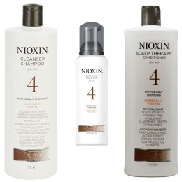 Nioxin – Pachet Maxi System 4 pentru parul cu tendinta notabila de subtiere, fin si vopsit cu comanda online