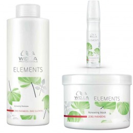 Pachet 1 Wella Elements Renewing – Sampon, Masca si Spray Leave – In cu comanda online