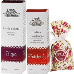 Pachet Apa de Toaleta Smochine 100 ml si Parfum Camera Patchouli 50 ml si Flori Lavanda18 g Le Chatelard 1802 cu comanda online