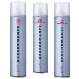 Pachet Fixativ cu Fixare Medie – Wella Professionals Performance Strong Hold Hairspray 500 ml ( 2 + 1 ) la cel mai bun pret