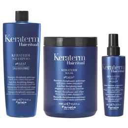 Pachet pentru Netezire Fanola Keraterm Hair Ritual – Sampon 1000ml, Masca 1000ml, Spray 200ml cu comanda online