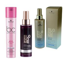 Pachet pentru Par Blond Schwarzkopf – Sampon 250ml, Balsam Spray 150ml, Spray Nuantator 250ml cu comanda online