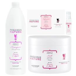 Pachet pentru Par Uscat Alfaparf Milano Precious Nature Thirsty Hair – Sampon, Masca, Fiole Tratament cu comanda online