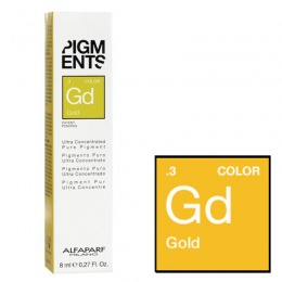 Pigment Concentrat Auriu – Alfaparf Milano Ultra Concentrated Pure Pigment GOLD 8 ml la cel mai bun pret