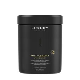 Pudra Decoloranta 9 Tonuri Ambitious Blonde Bleaching Powder Green Light, 500 g la cel mai bun pret